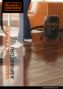 vacuum cleaners / aspiratori