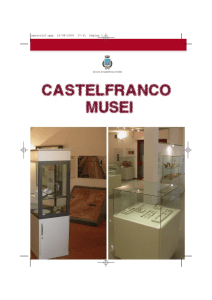 Brochure dei musei - Comune di Castelfranco di Sotto