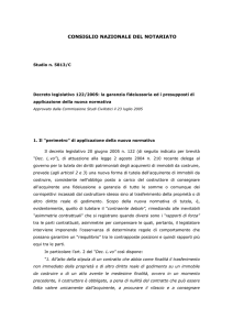 Decreto legislativo 122/2005 - Consiglio Nazionale del Notariato