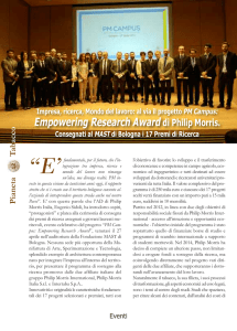 Eventi: Empowering Research Award di Philip