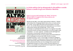 La rivista satirica che ha attraversato la vita politica e sociale italiana