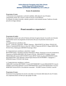Contrabbasso Prassi esecutiva - Istituto Musicale Aosta logo