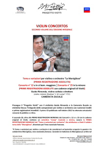 CD Violin Concertos volume 2