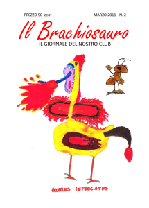 Diapositiva 1 - Il Brachiosauro