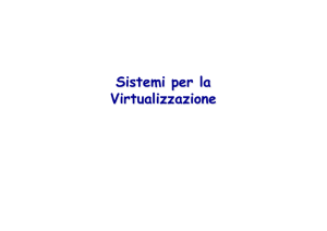 Tecnologie di Virtualizzazione