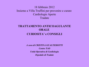 Cardiologie Aperte - Tradate 2012