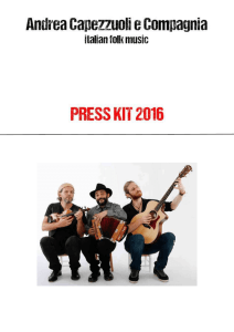 Press Kit - Andrea Capezzuoli e Compagnia