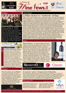 WineNews - La Prima di Winenews - n. 1222