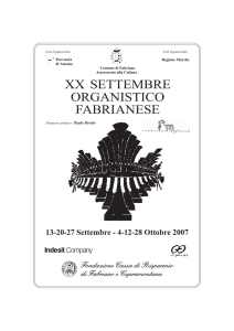 Libretto Organist fabr 2007