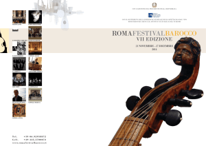 scarica programma - Roma Festival Barocco
