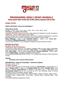 Programma MUSEI IN MUSICA 2013