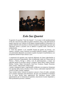 Eolo Sax Quartet