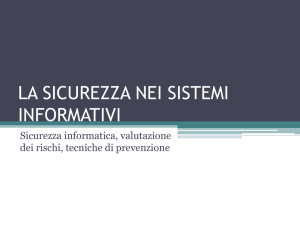 2_Sicurezza Informatica - Istituto Paritario Michelangelo