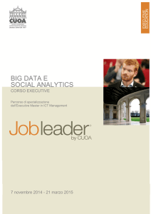 big data e social analytics