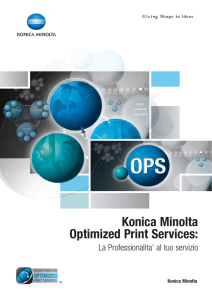 Konica Minolta Optimized Print Services: