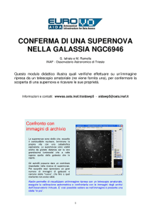 conferma di una supernova nella galassia ngc6946