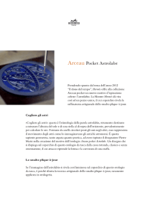Arceau Pocket Astrolabe