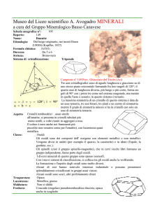 Ilmenite Ossidi Ghiacciaio del Triolet (Ao) scheda n 105