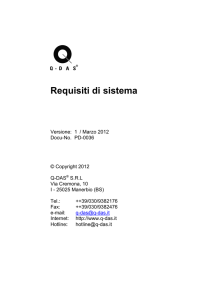 System Requirements_IT - Q-DAS