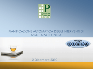 Diapositiva 1 - Pier Giorgio Perotto