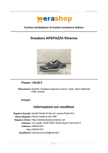 Erashop MarketPlace - Sneakers APEPAZZA Rihanna
