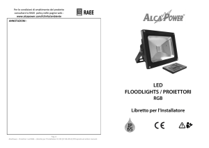 led floodlights / proiettori