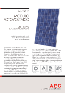 modulo fotovoltaico - AEG Industrial Solar