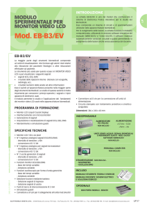 Mod. EB-B3/EV - ELETTRONICA VENETA SpA