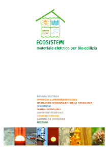 Catalogo Ecosistemi