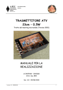 TRASMETTITORE ATV 23cm – 0,5W