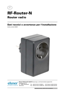 RF-Router-N - Elsner Elektronik