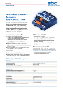Controllore Ethernet – Compatto Saia PCD3.M2130V6 - sbc
