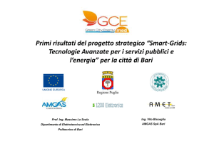 Smart-Grids: Tecnologie Avanzate per i servizi
