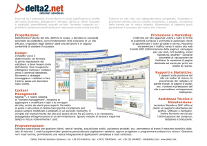 Delta2 Siti Internet [pdf 608KB] - delta2.net siti internet a genova