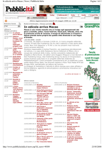 23/05/2008 Pubblicità Italia