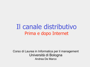 Il canale distributivo - Corso di CRM di Andrea De Marco