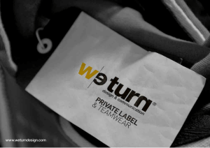 Brochure WeTurn Private Label IT