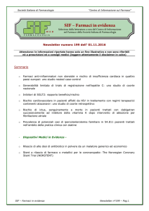 Versione PDF - Edicola Virtuale - Società Italiana di Farmacologia