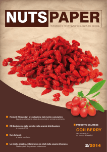 goji berry 2/2014 - NUTS PAPER - Periodico d`informazione sulla