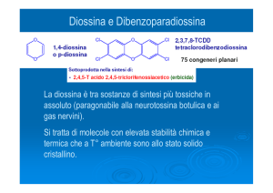 Diossine e cianuri - Dipartimento di Farmacia