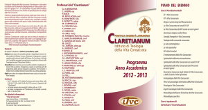 PDF - 250 kb - Claretianum