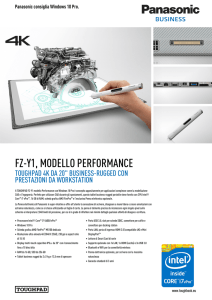 fz-y1, modello performance - Panasonic Marketing Dashboard