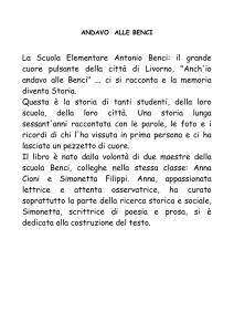 La Scuola Elementare Antonio Benci: il grande cuore pulsante della