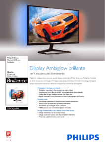 278C4QHSN/00 Philips Monitor LCD con Ambiglow
