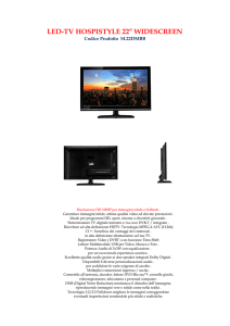 LED-TV HOSPISTYLE 22” WIDESCREEN