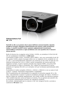 Videoproiettore Full HD 3 D