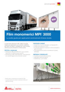 Film monomerici MPI™ 3000