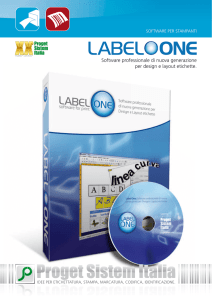 Software per etichette Label One