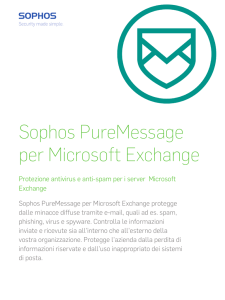 Sophos PureMessage per Microsoft Exchange
