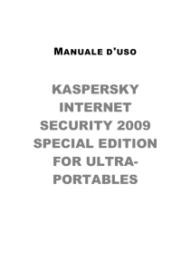 Kaspersky Internet Security 2009 Special Edition for Ultra